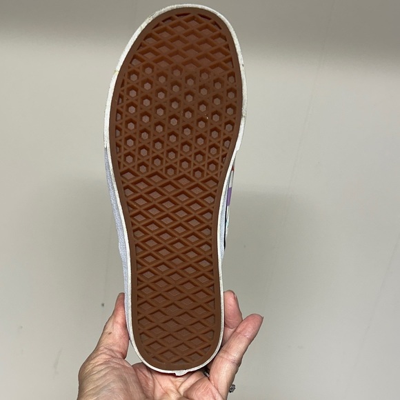 Vans Multicolor Checkered Slip-On Sneakers women’s 7.0 men’s 5.5 - Picture 6 of 11